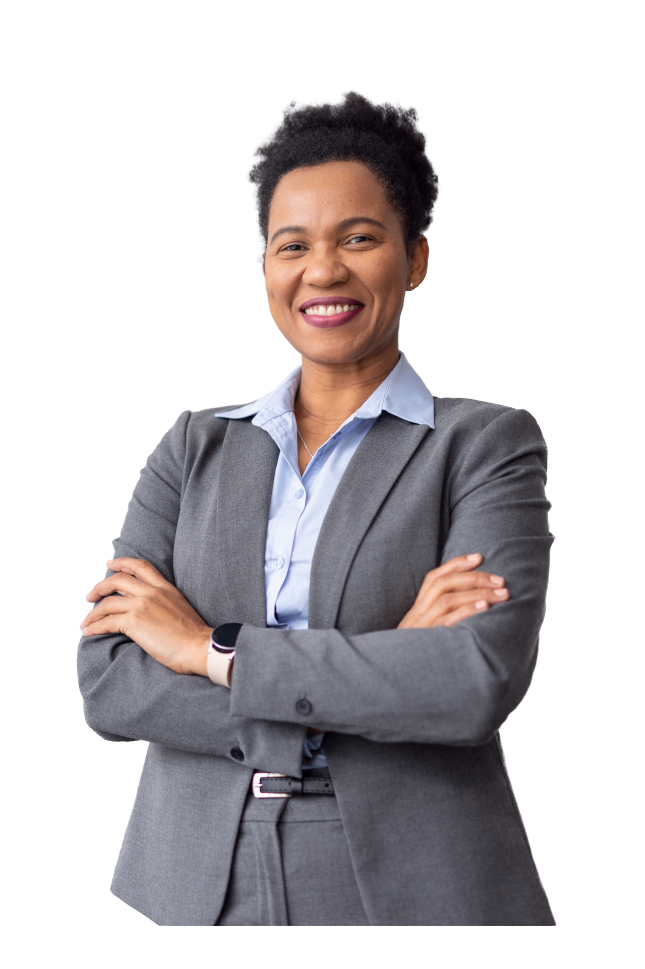 Talent im grauen Anzug